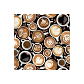 Fabric, Timeless Treasures Black Fresh Brew Coffee